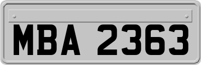 MBA2363