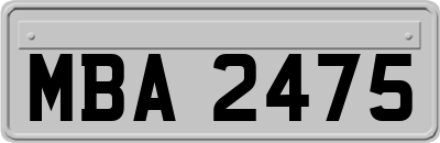 MBA2475