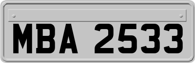 MBA2533