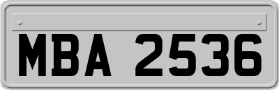 MBA2536