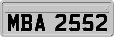 MBA2552