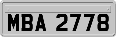 MBA2778