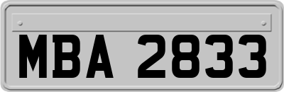 MBA2833