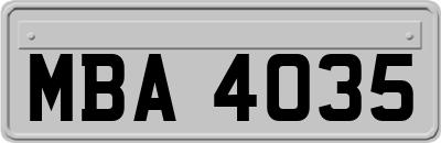 MBA4035
