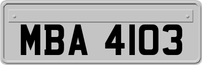 MBA4103