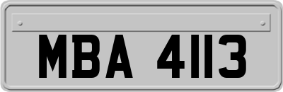MBA4113