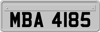 MBA4185