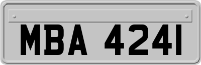 MBA4241