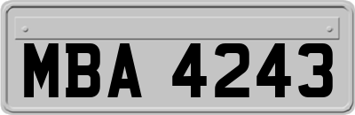 MBA4243