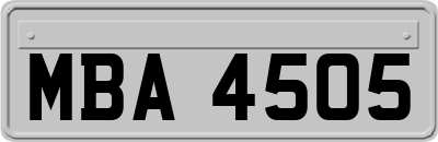 MBA4505
