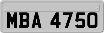 MBA4750