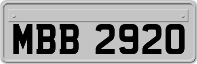 MBB2920