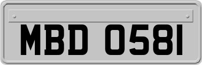 MBD0581