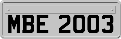 MBE2003