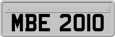 MBE2010