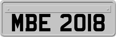 MBE2018