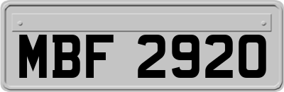 MBF2920