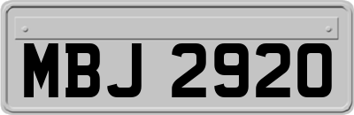 MBJ2920