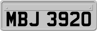 MBJ3920