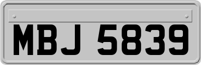 MBJ5839