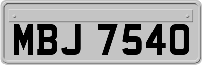 MBJ7540