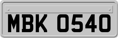 MBK0540