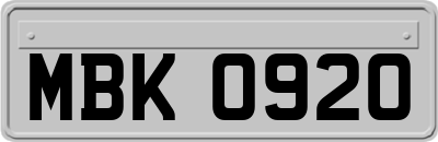 MBK0920