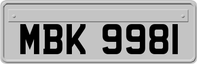 MBK9981
