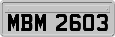 MBM2603