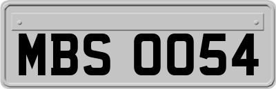MBS0054