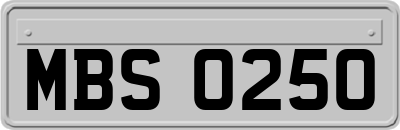 MBS0250