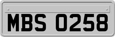 MBS0258