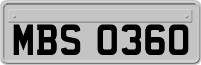 MBS0360