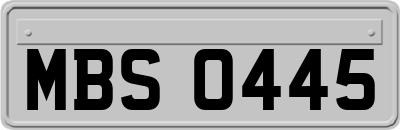 MBS0445