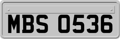 MBS0536