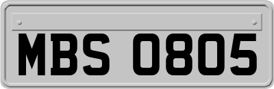 MBS0805