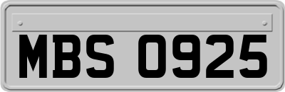 MBS0925