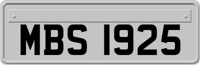 MBS1925