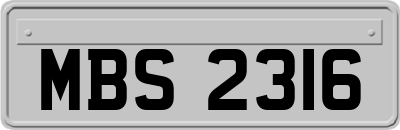 MBS2316