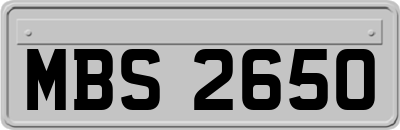 MBS2650
