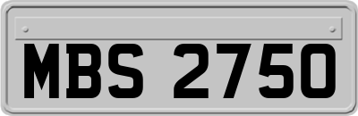 MBS2750