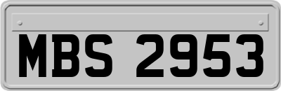 MBS2953