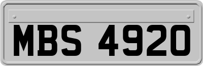 MBS4920