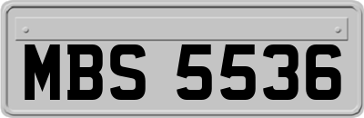 MBS5536