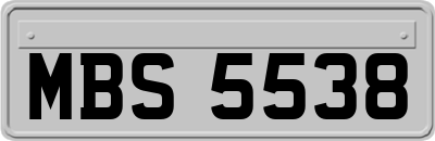 MBS5538