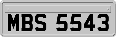 MBS5543