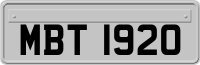 MBT1920