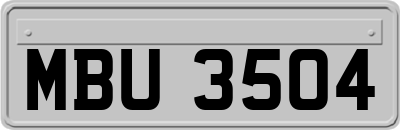 MBU3504