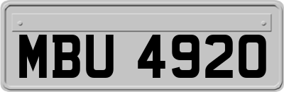 MBU4920