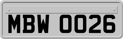 MBW0026
